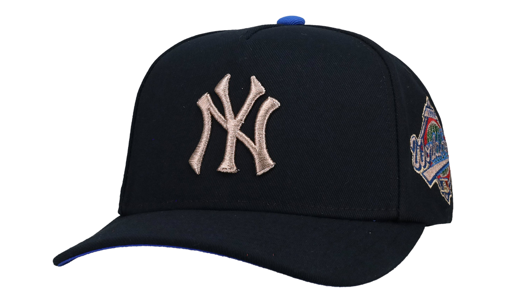 MITCHELL & NESS New York Yankees 1996 Metallic A Frame Snapback Hat "Black / Copper" MN012