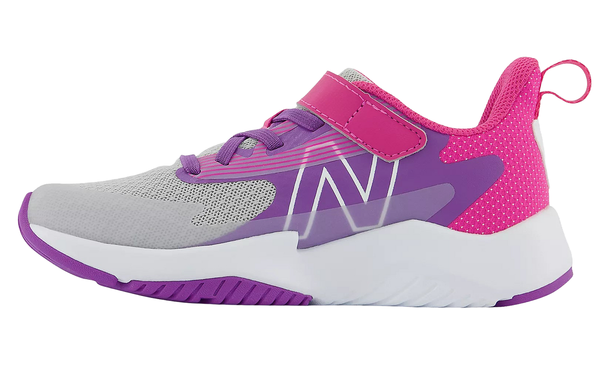 NEW BALANCE Rave Run v2 Bungee Lace PS "Summer Fog Hi-Pink" YTRAVGP2 XW
