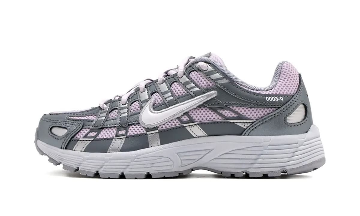 NIKE P-6000 GS "Doll Smoke Grey Metallic Silver White" HV5064 500