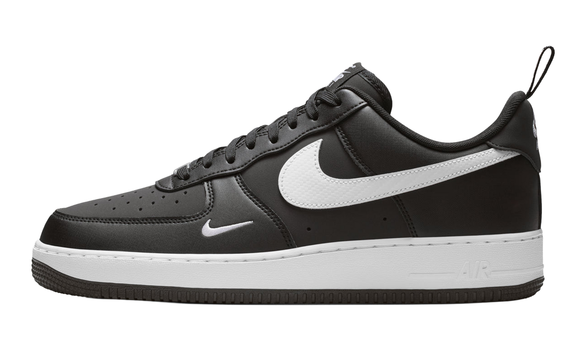Nike Air Force 1 Low '07 LV8 "Carbon Fiber Swoosh - Black / White" IR5599 001
