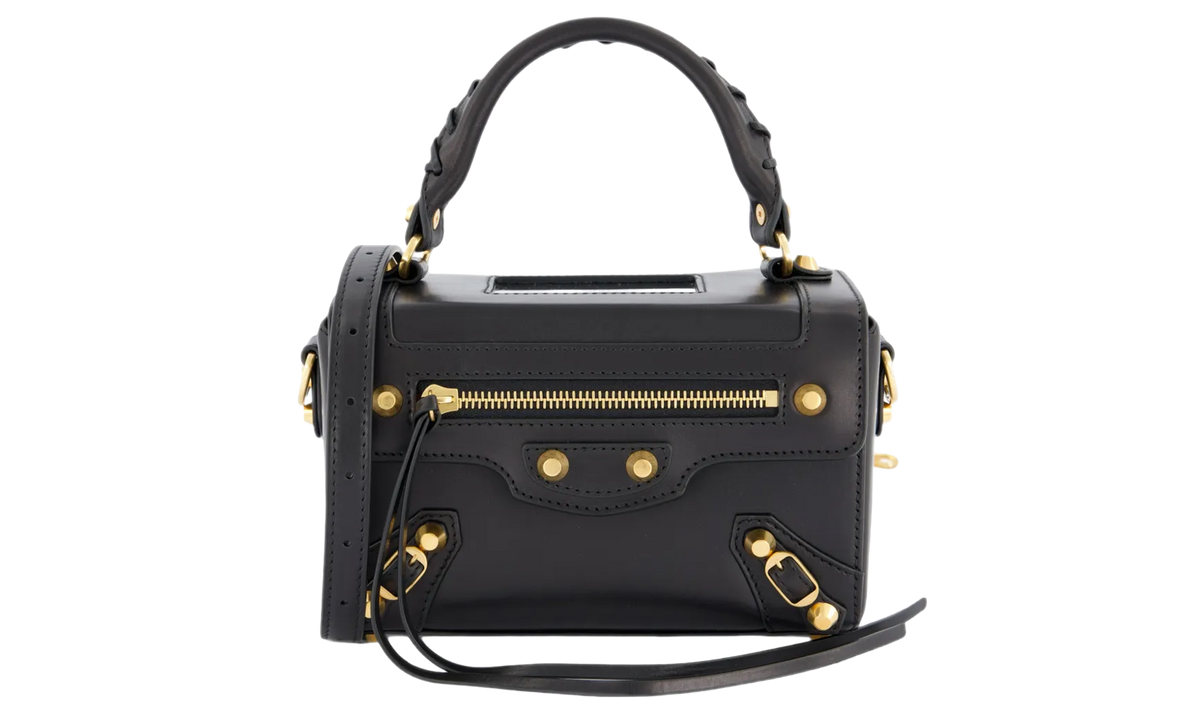 Balenciaga Le City Sleek Box Bag "Black / Ruby" A000XH 2ACQV 1629