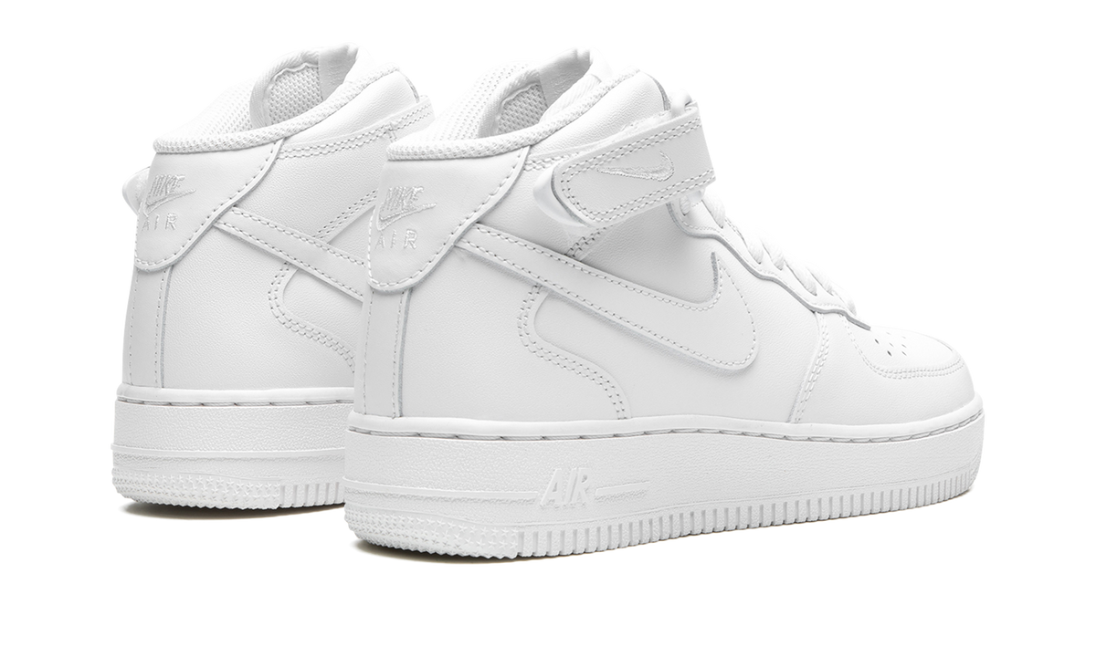 Nike AIR FORCE 1 '07 MID MNS WMNS "Triple White" DD9625 100