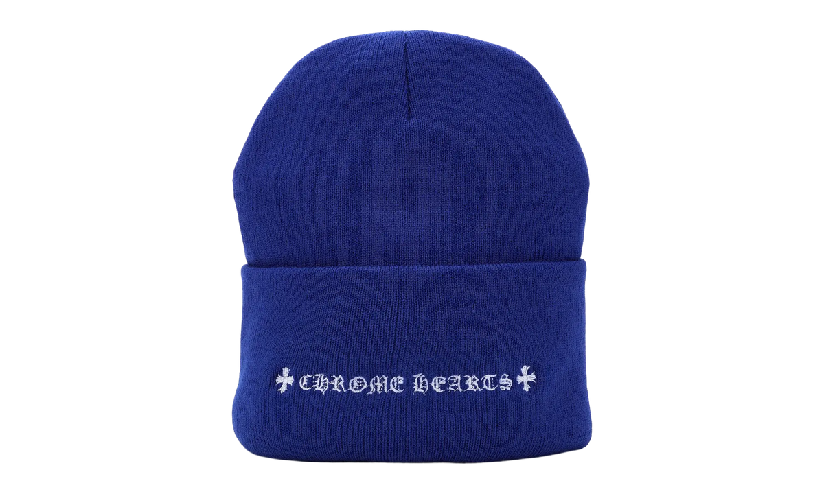 Chrome Hearts Blue Beanie "Blue" CHRM1197
