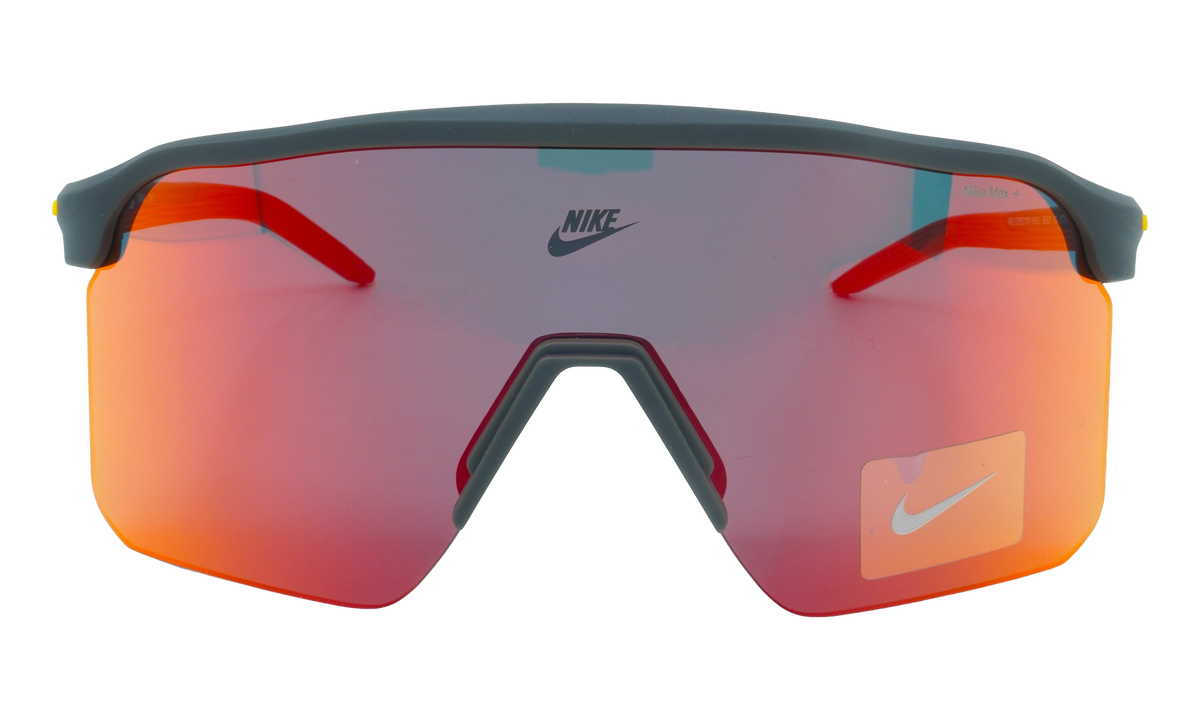 Nike Expedition Shield Sunglasses "Matte Dark Smoke Grey / Red Mirror" IB6562X 200