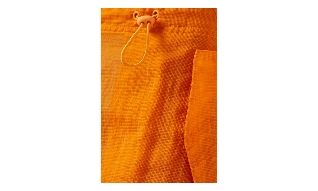 Nuru Sheer Parachute Pant "Orange" KITH59