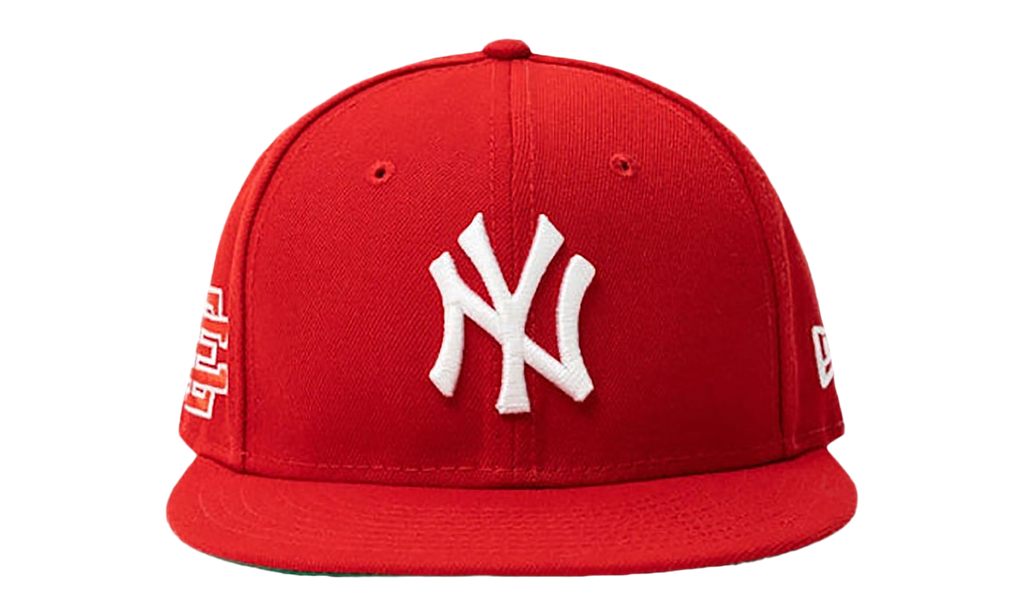 New Era 59FIFTY MLB SS22 NY YANKEES FITTED HAT "ERIC EMANUEL - Scarlet Red" EE432