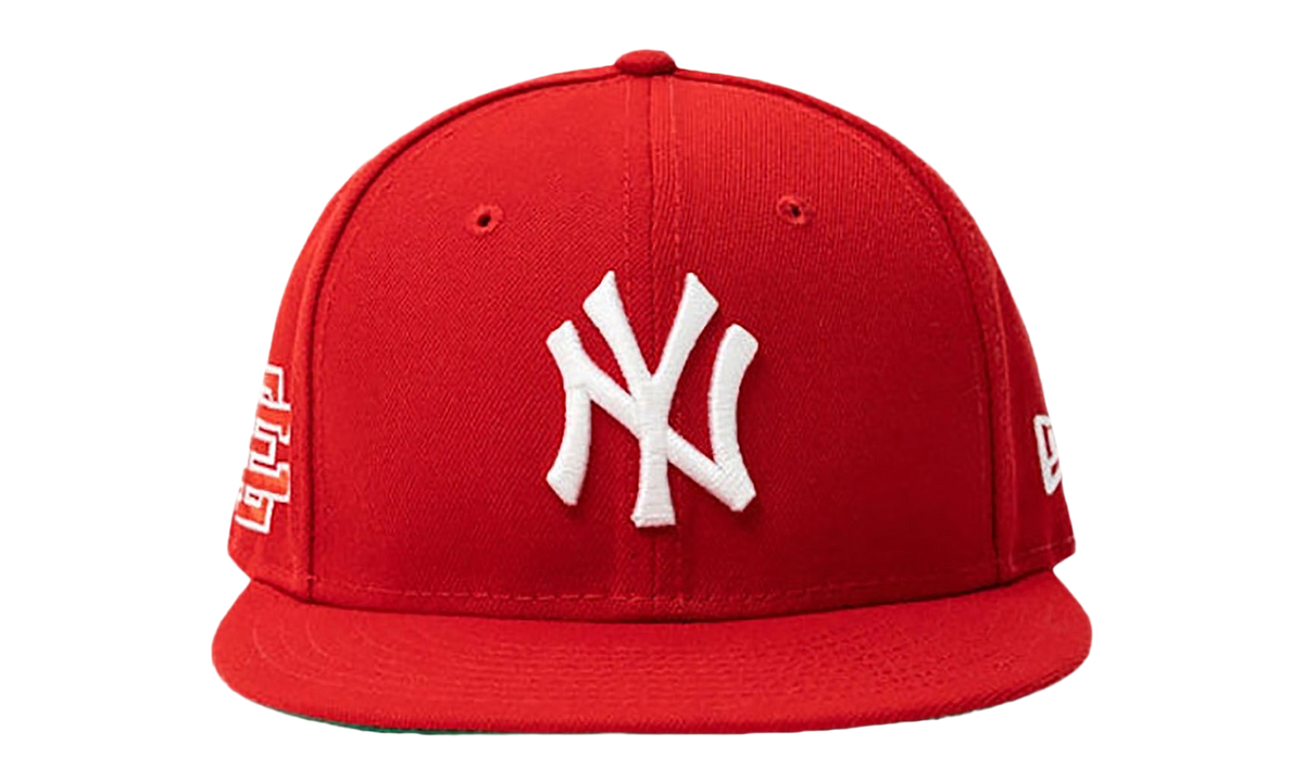 New Era 59FIFTY MLB SS22 NY YANKEES FITTED HAT "ERIC EMANUEL - Scarlet Red" EE432