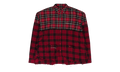 Project G/R UPSIDE-DOWN CHECKED BUTTON-DOWN SHIRT "Red" PGR XTPS 0001