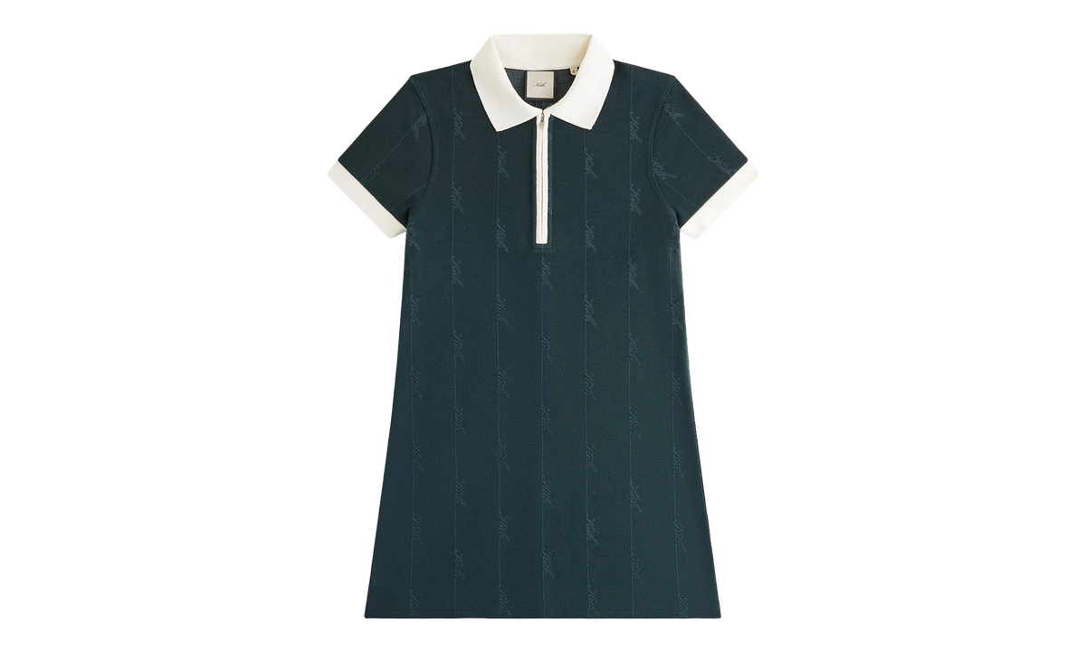 Taylen Pique Logo Knit Dress "Stadium" KITH51