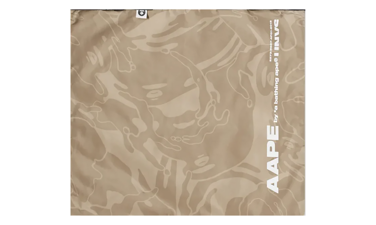 Bape AAPE Tote Beach Bag "Tan" GUHBH0ZA