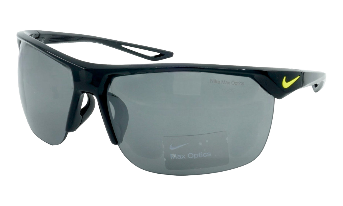 Nike Trainer N Sunglasses "Black Volt / Grey / Silver Flash" IF1998X 001