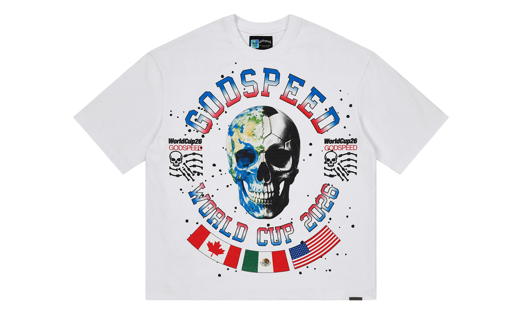 Godspeed New York Planet Fútbol T-Shirt "White" GS539