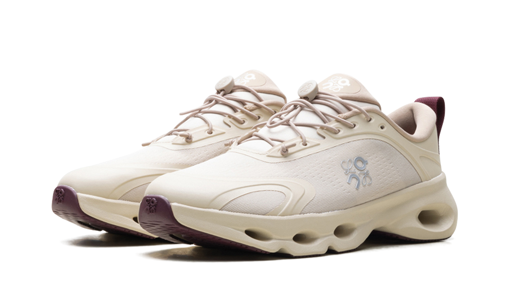 On Running Cloudsolo WMNS "Loewe - Sand / Burgundy" 3WF30605898