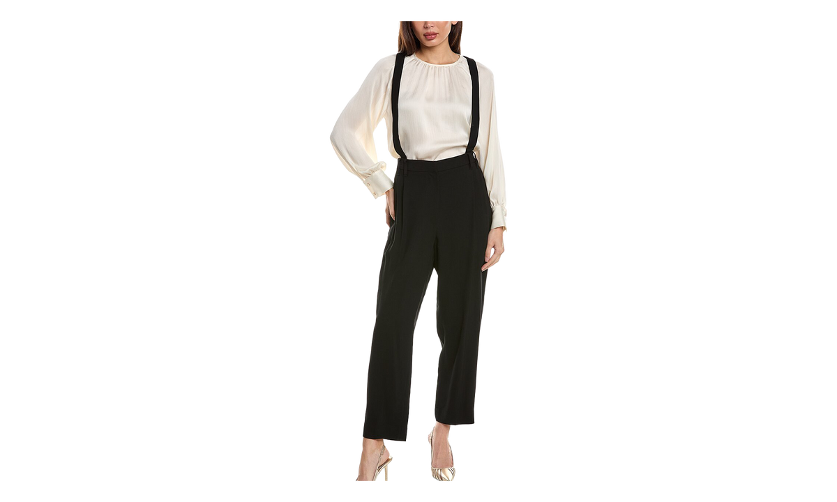 BRUNELLO CUCINELLI Tailored Trousers With Suspenders WMNS "Black" BRUN400