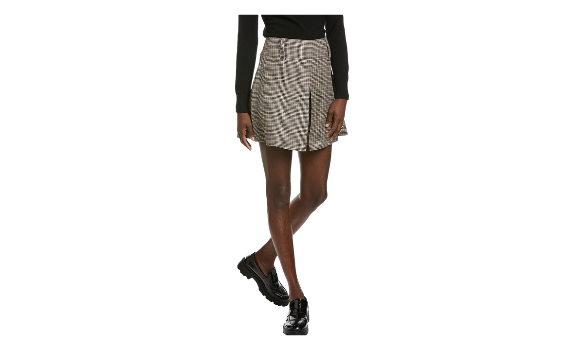 BRUNELLO CUCINELLI Pleated Bermuda Shorts WMNS "Plaid" BRUN205