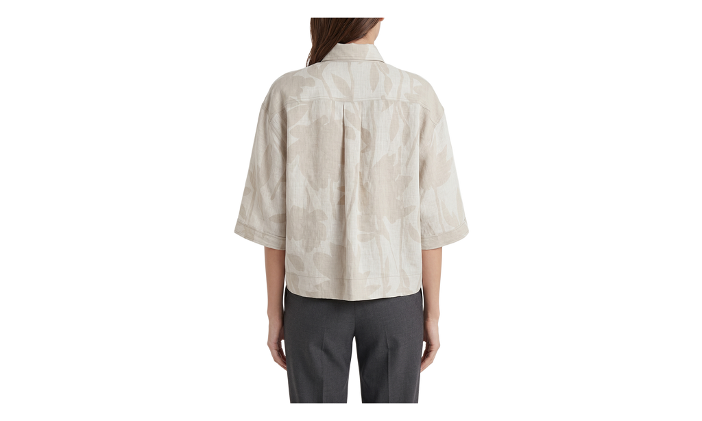 Brunello Cucinelli Linen Boxy Shirt WMNS "Light Beige" BRUN1656