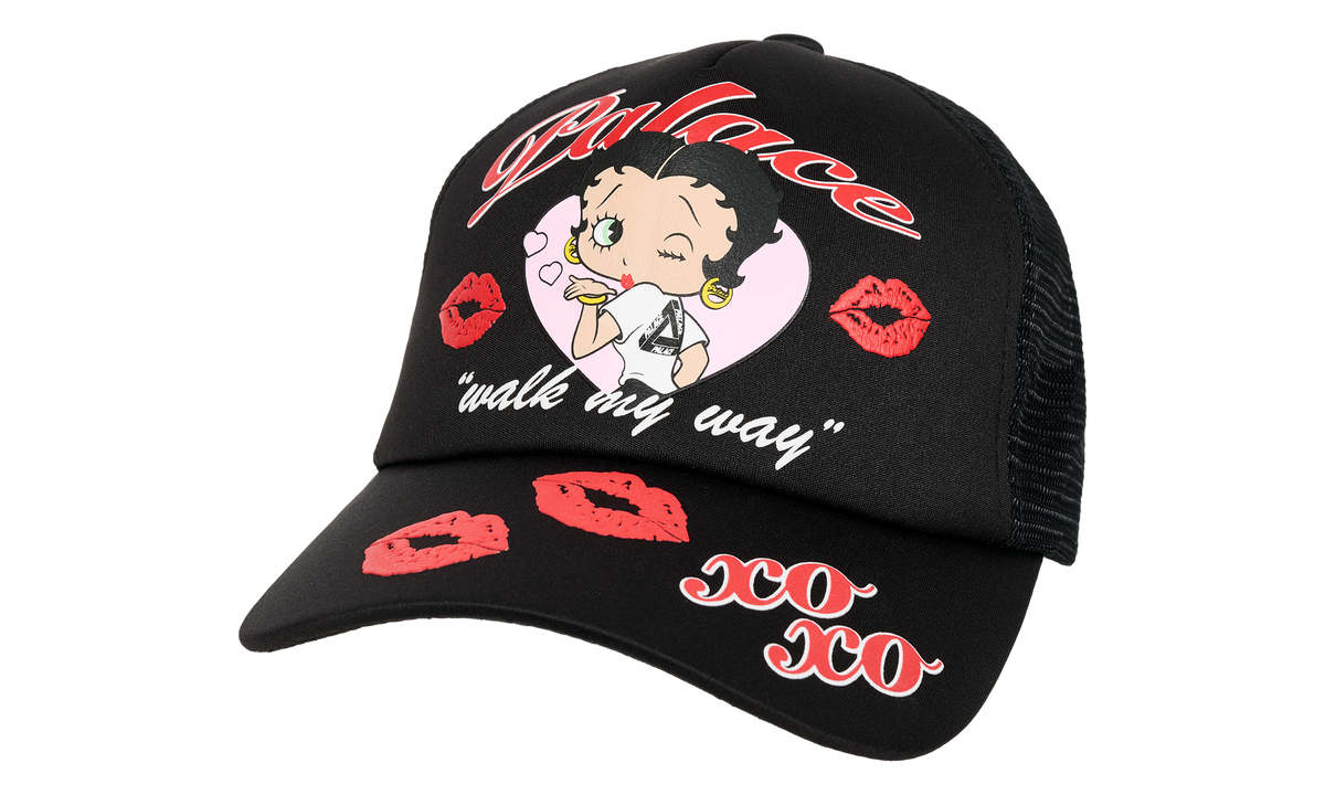 PALACE BETTY BOOP TRUCKER "BLACK" p0163