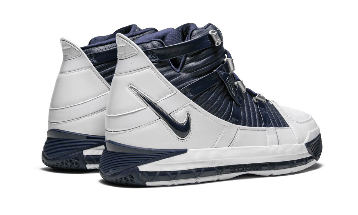 Nike Zoom Lebron 3 QS "White/Navy" AO2434 103