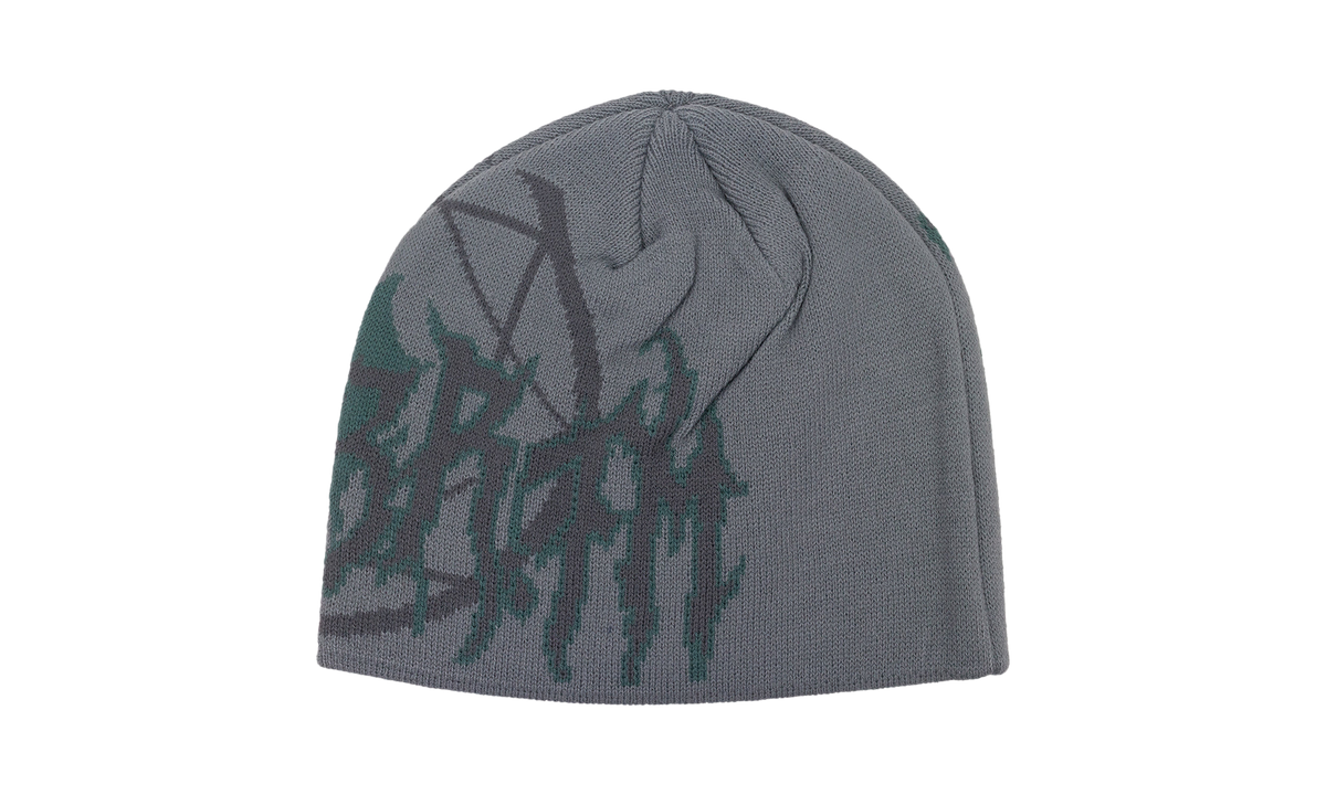 MURD333R.FM Skully Beanie "Grey" MDR-XACC-0043