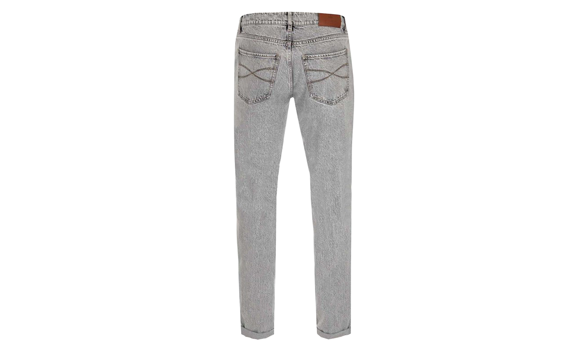 BRUNELLO CUCINELLI Straight-Leg Denim Jeans "Stonewashed" BRUN134