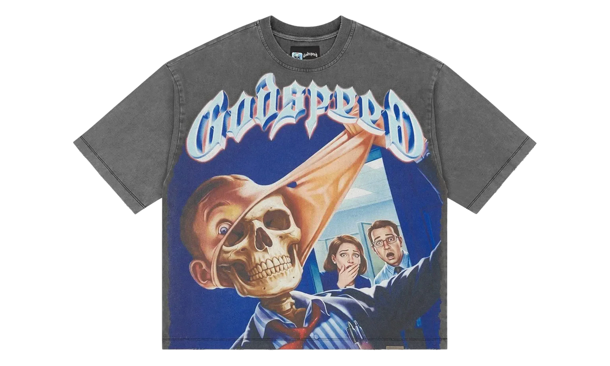 Godspeed New York Mask Off T-Shirt "Grey Wash" GS605