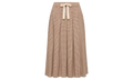 Moncler Microcheck Midi Wool Skirt WMNS "Beige" MON89