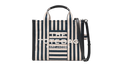 Marc Jacobs Stripe Canvas Medium Tote Bag "Blue Sea Multicolor" 2S6HTT021H02 455