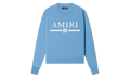 Amiri MA Bar Logo Sweater "Carolina Blue / White" PS23MJL003 450