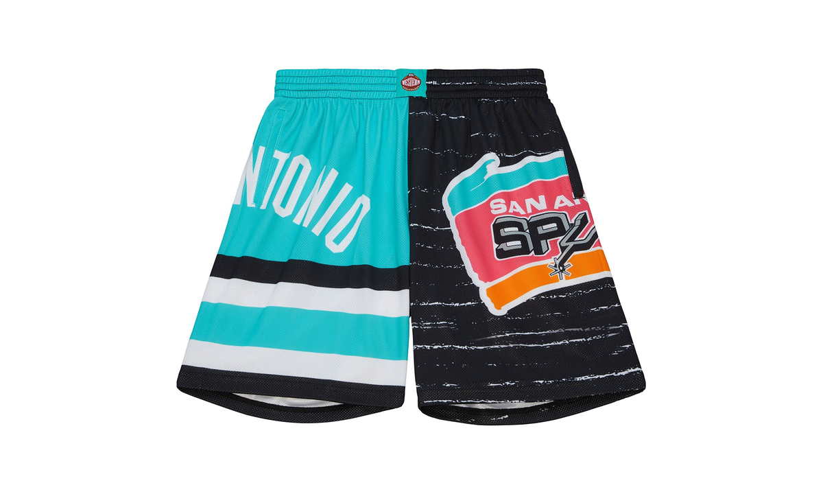 Mitchell & Ness Jumbotron 3.0 Shorts "NBA Spurs" PSHR4984 SASYYPPPMTWH