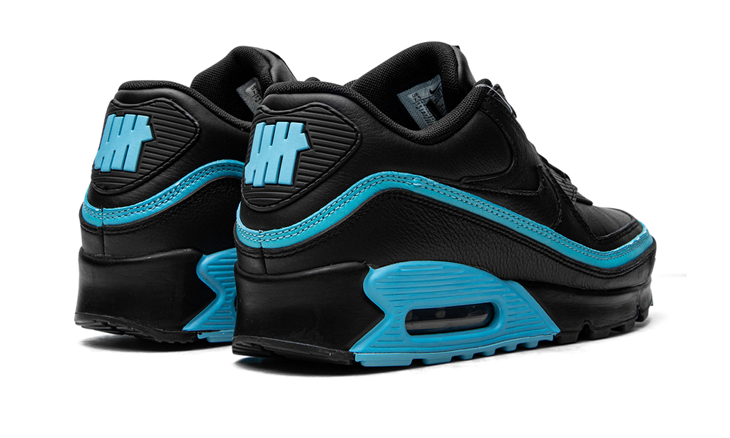 Nike Air Max 90 / UNDFTD "Undefeated Black/Blue Fury" CJ7197 002
