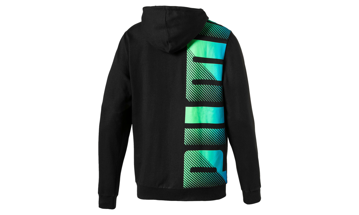 Puma SUMMER LOGO FULL ZIP HOODIE "Black" 579531 01