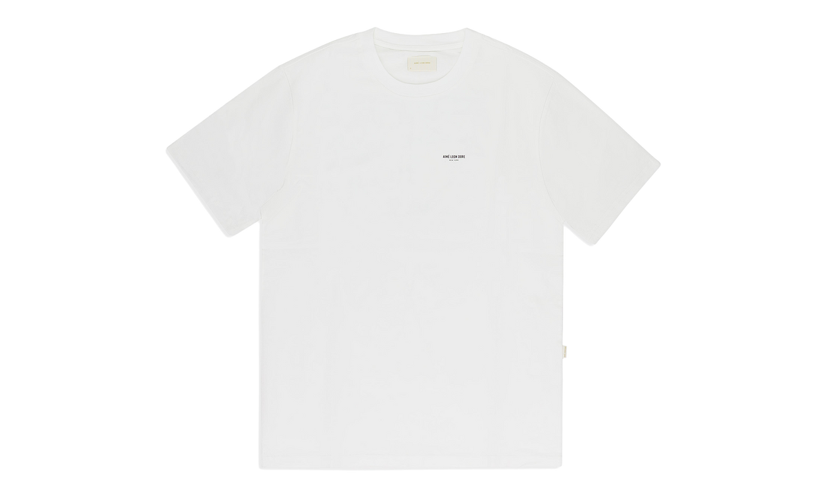 Aime Leon Dore COURT T-SHIRT "WHITE" FW23CT023 BRIGHT WHITE
