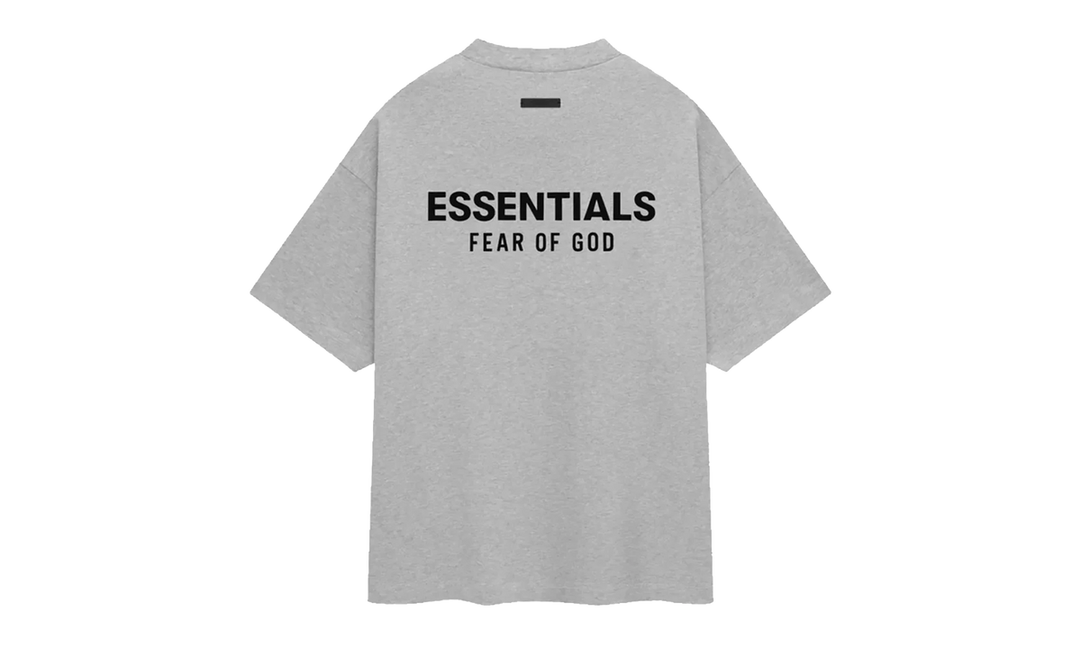Fear of God Essentials Jersey Crewneck T-Shirt "Light Heather Grey" 125H0244368F