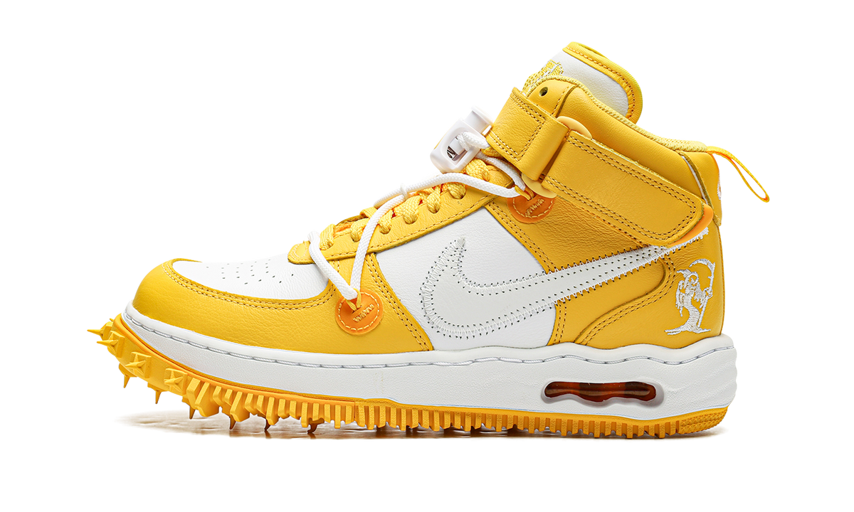 Nike Air Force 1 Mid "Off-White - Varsity Maize" DR0500 101