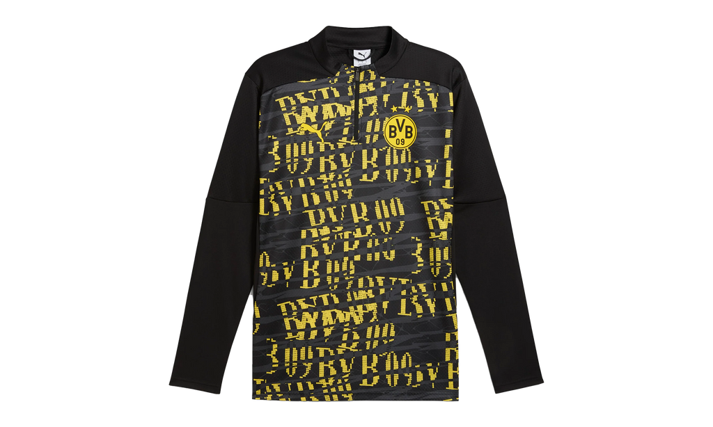 Puma BVB PREMATCH 1/4 ZIP TOP "Black" 779115 02