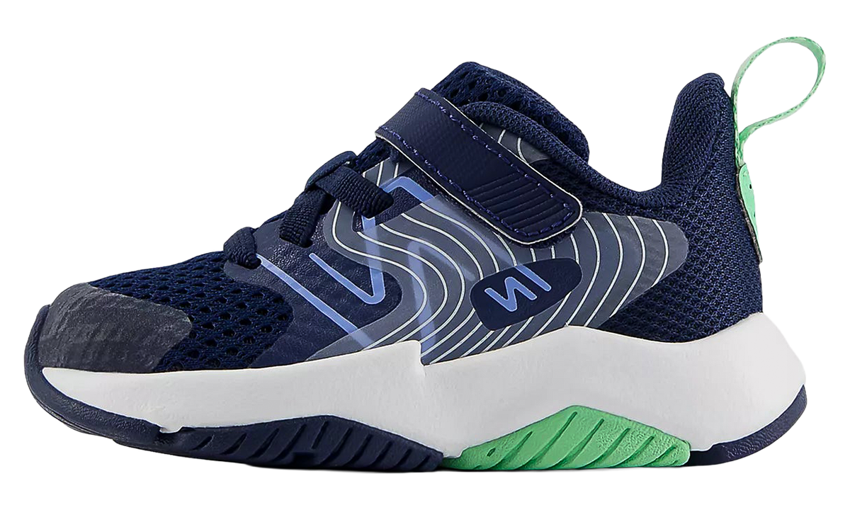 NEW BALANCE Rave Run v2 Bungee Lace with Top Strap TD "Navy Sweetgrass" ITRAVAB2