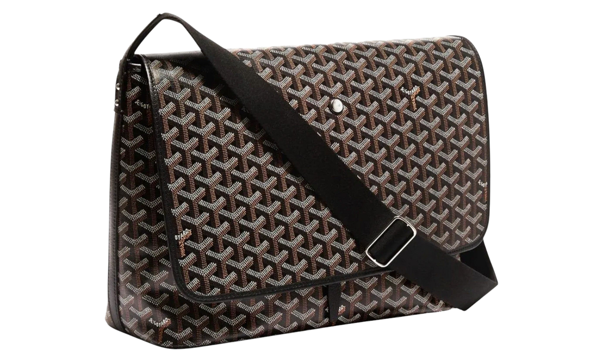 Goyard Capetien MM Messenger Bag "Black Brown" GOY81