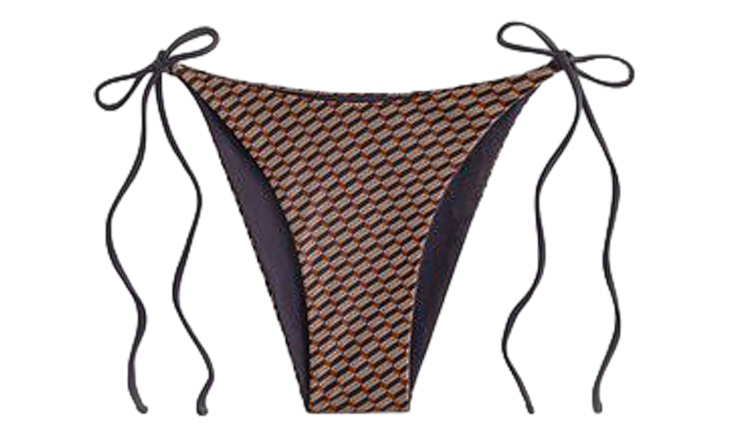 Mae Monogram Tie Bottom WMNS "Brown" KITH133