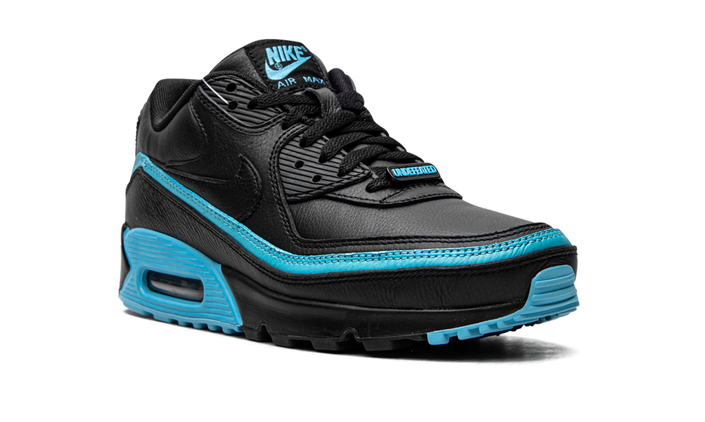 Nike Air Max 90 / UNDFTD "Undefeated Black/Blue Fury" CJ7197 002