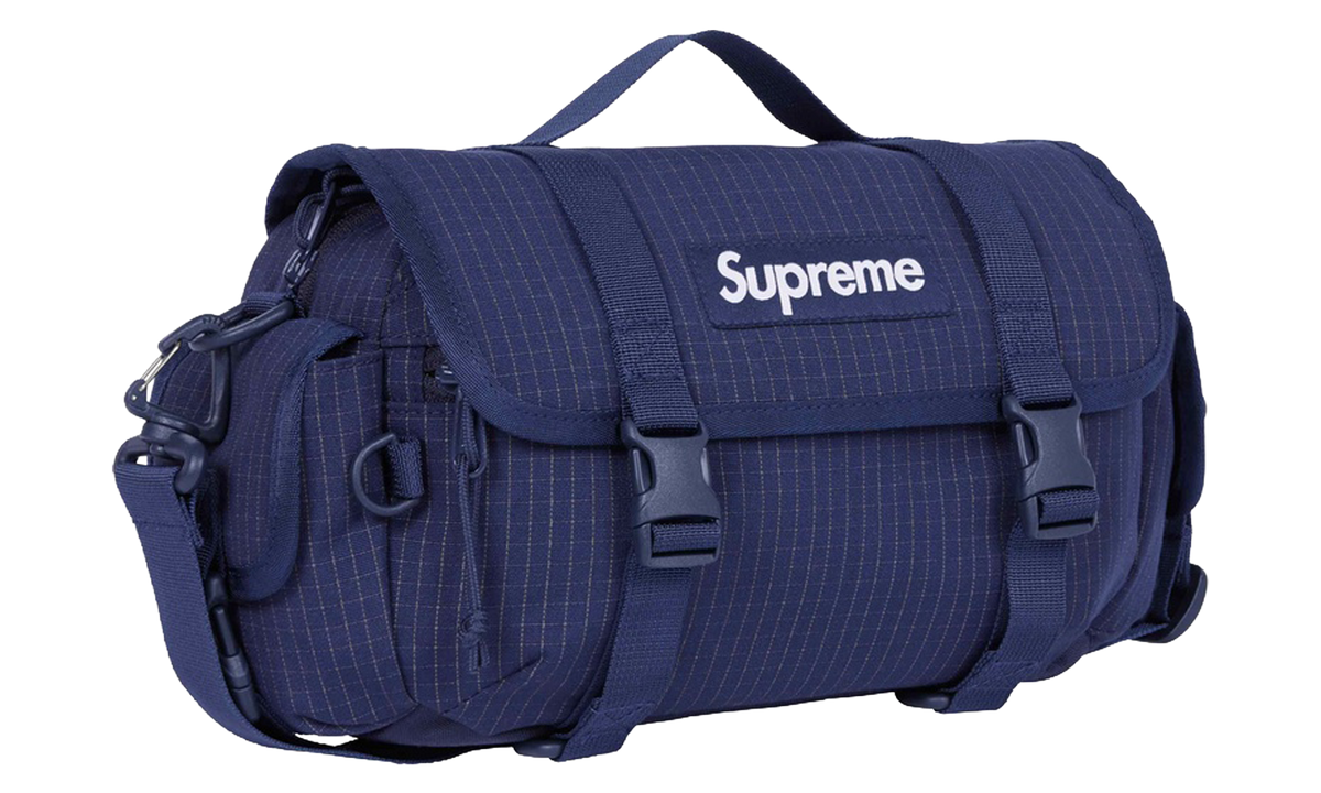 Supreme Mini Duffle Bag "SS24 - Navy" SU27525