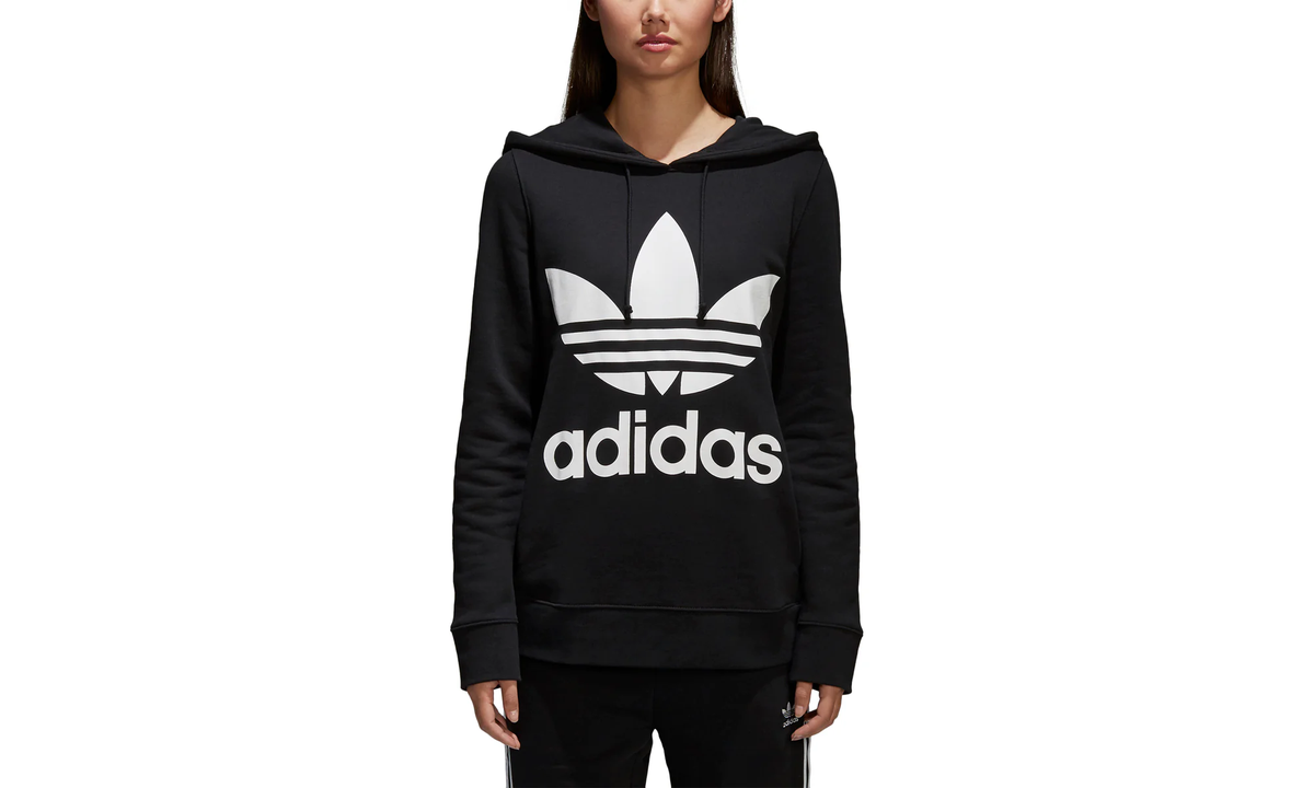 Adidas TREFOIL HOODIE WMNS "Black" CE2408