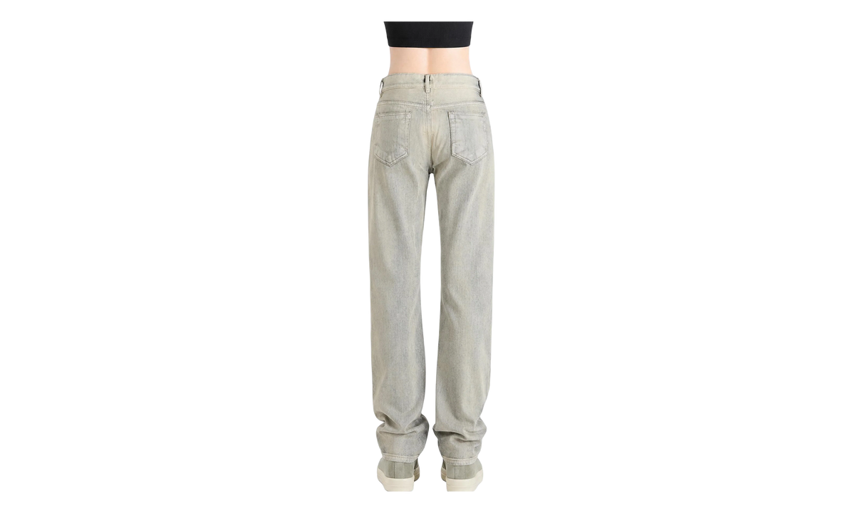 Rick Owens DRKSHDW Fog Cut Denim Pants WMNS "Mineral" DS02F6310 DMK 59