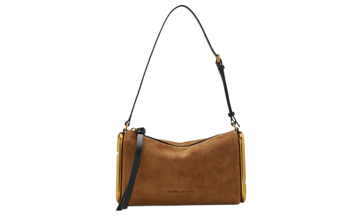 Marc Jacobs Suede Scene Small Shoulder Bag "Copper" 2F6HSH018H01 860