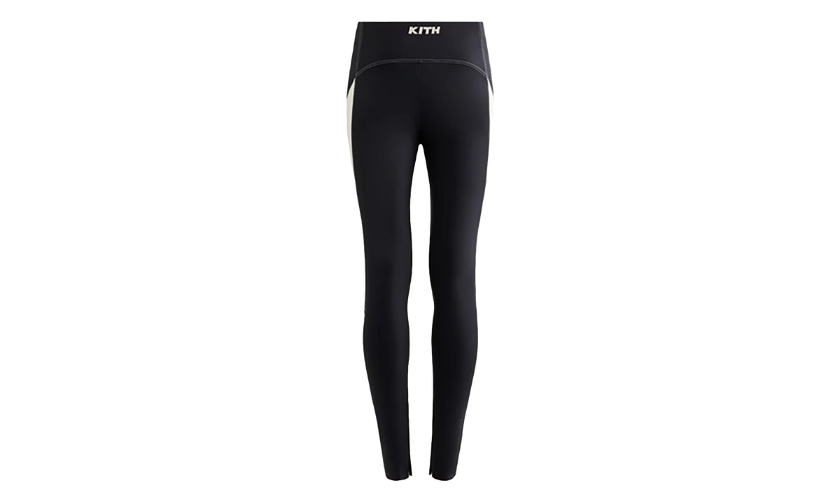 Sora Seamed Side Zip Legging "Black" KITH46