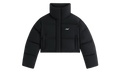 Kith Shae Cropped Denim Puffer Jacket WMNS "Washed Black" KHW010145 027