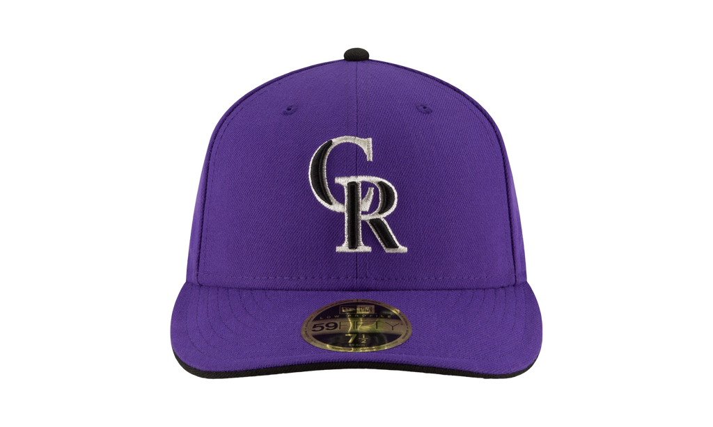 New Era 59FIFTY Colorado Rockies 2017 Low Profile Authentic Fitted Hat "Purple" NE973
