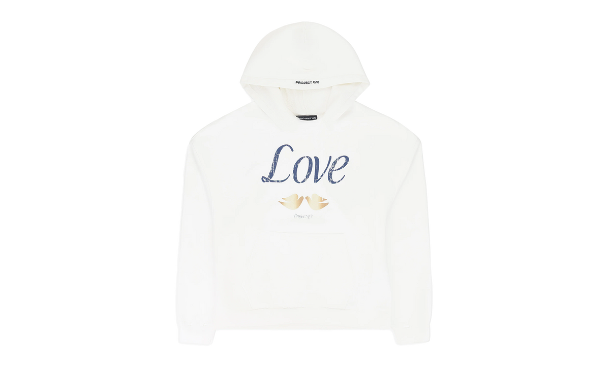 Project G/R LOVE PARODY HOODIE "WHITE" PGR XHDS 0012