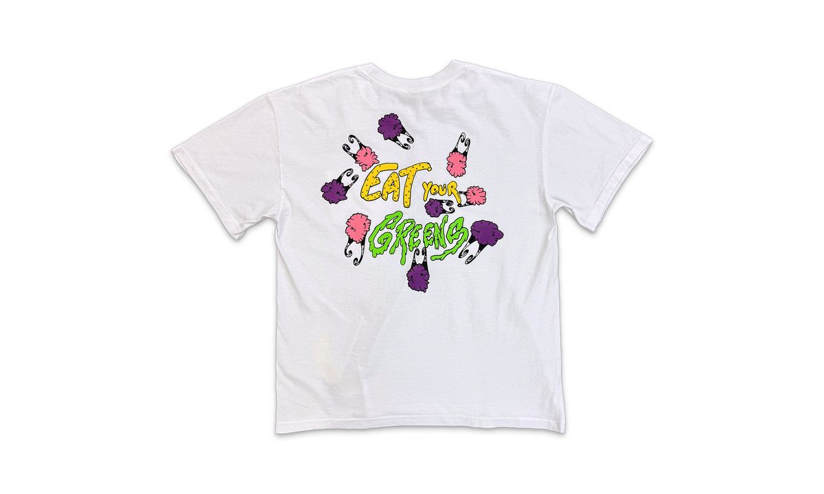 Anti Promo Eat your Greens tee "Matty Boy - White" MB03