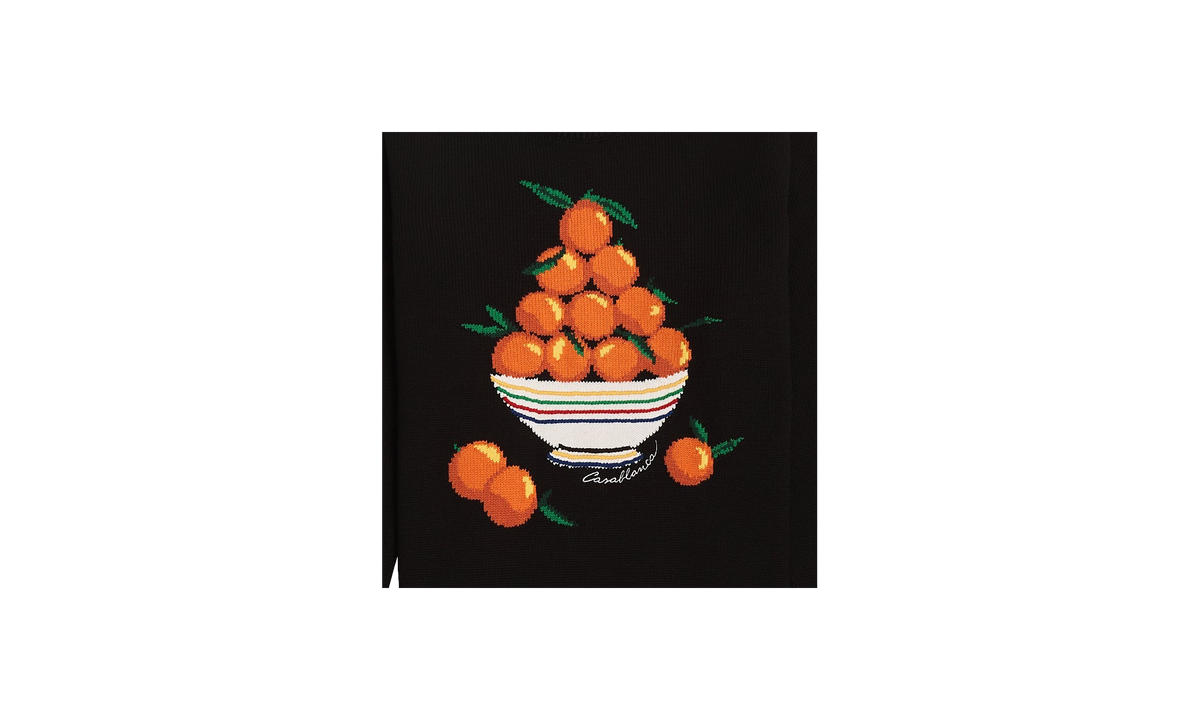 Casablanca Pyramide D'Oranges Sweater "Black" MPS24 KW 587 01