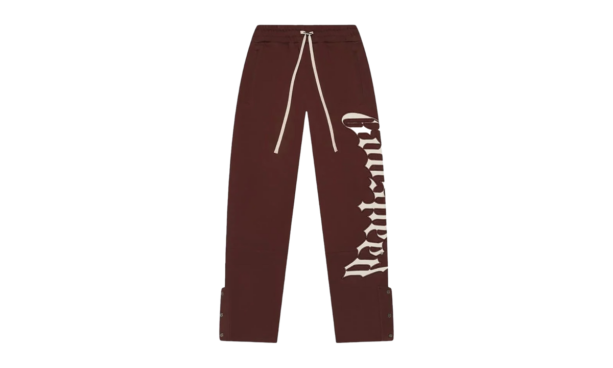 Godspeed New York OG Logo V2 Sweatpants "Brown / White" WJIE8FFY